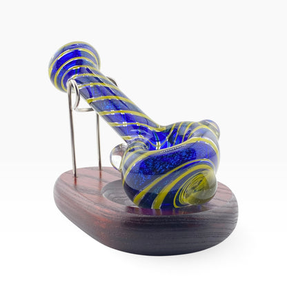 Carsten Glass Dichro Twist Hand Pipe