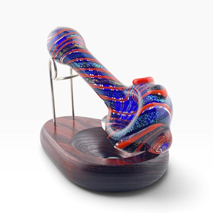 Carsten Glass Dichro Twist Hand Pipe