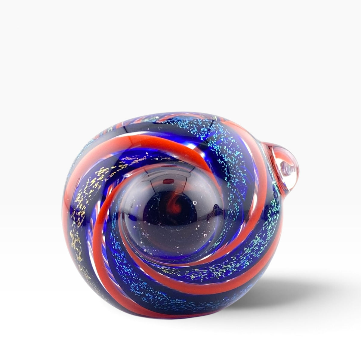 Carsten Glass Dichro Twist Hand Pipe