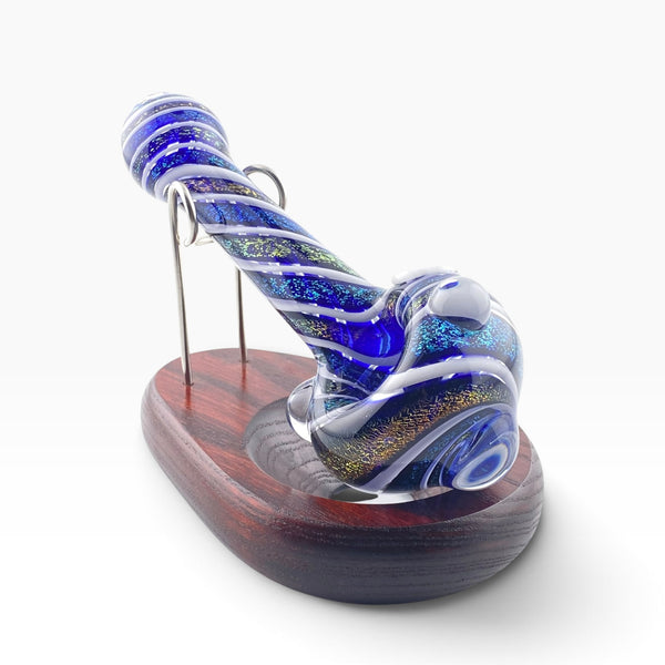 Carsten Glass Dichro Twist Hand Pipe