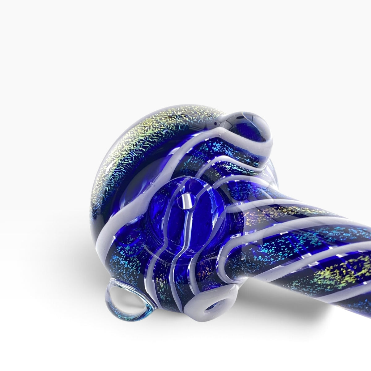 Carsten Glass Dichro Twist Hand Pipe
