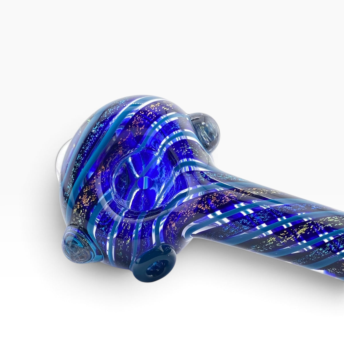 Carsten Glass Dichro Twist Hand Pipe