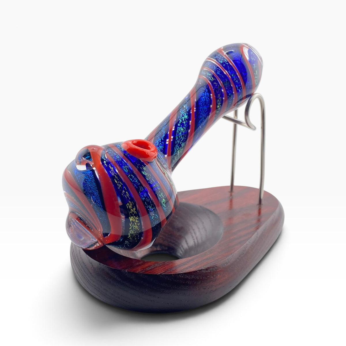 Carsten Glass Dichro Twist Hand Pipe