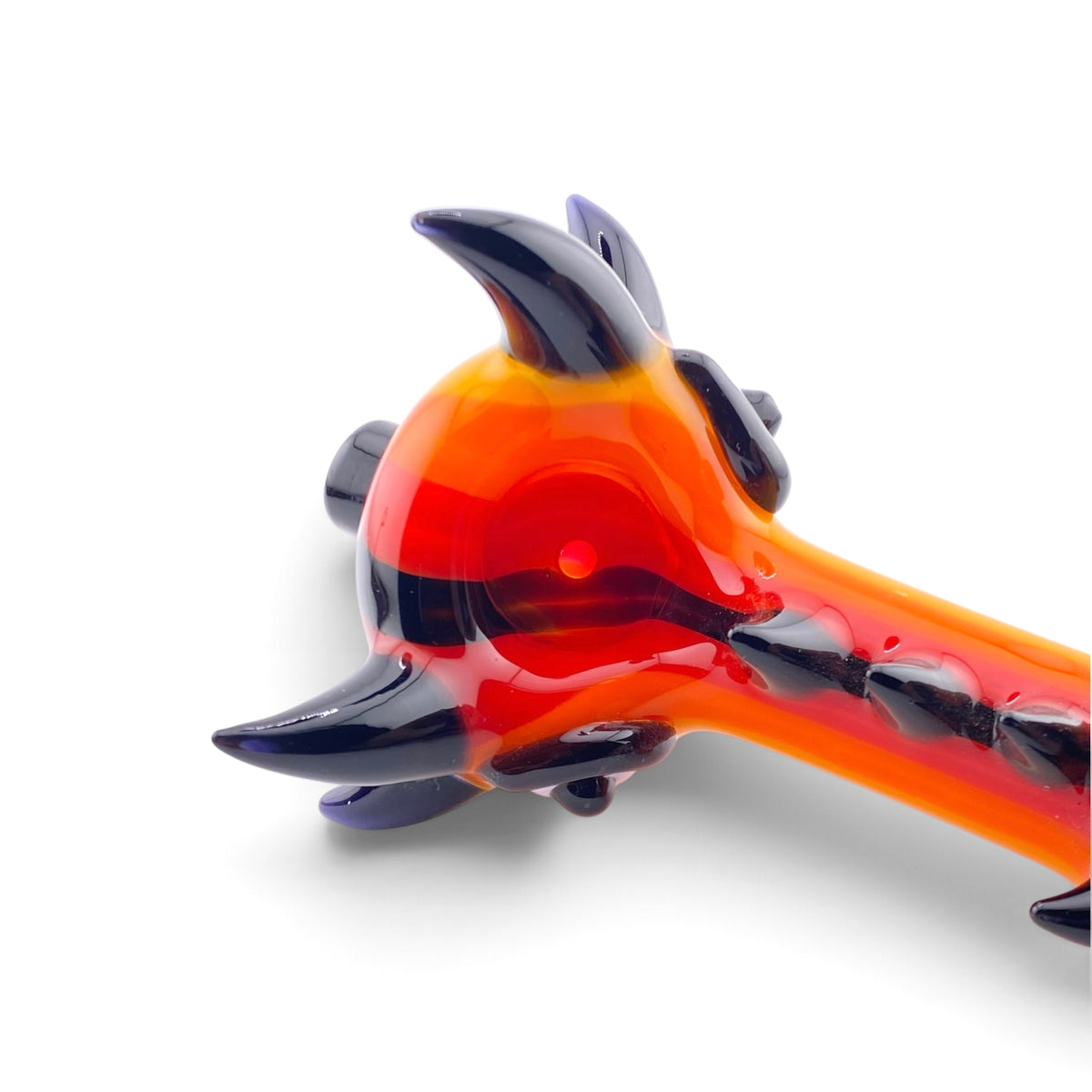 Carsten Glass Dragon Head Hand Pipe