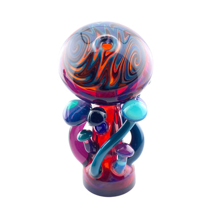Carsten Glass Mushroom Puffco Peak Dry Attachment