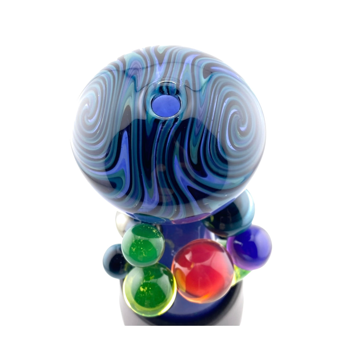 Carsten Glass Mushroom Puffco Peak Dry Top