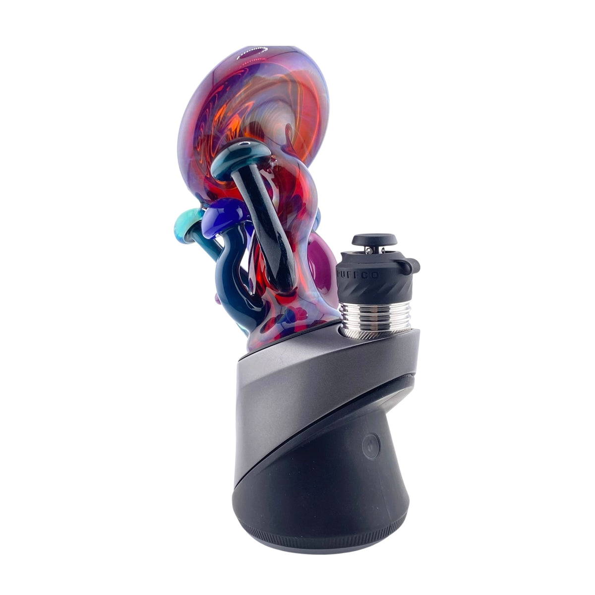 Carsten Glass Mushroom Puffco Peak Dry Attachment