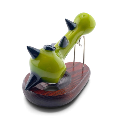 Carsten Glass Spiked Hand Pipe