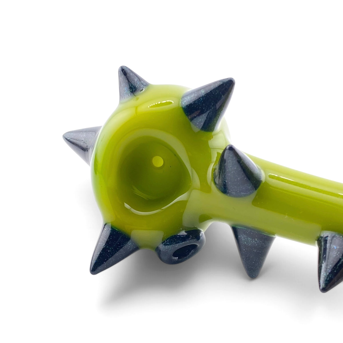 Carsten Glass Spiked Hand Pipe