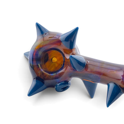 Carsten Glass Spiked Hand Pipe
