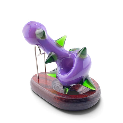 Carsten Glass Spiked Hand Pipe