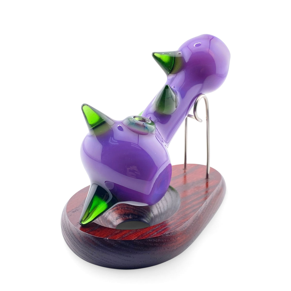 Carsten Glass Spiked Hand Pipe
