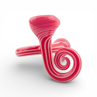 Jem Glass Curly Hand Pipe