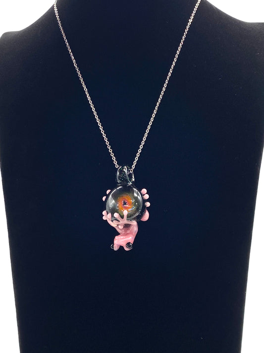 Stoney Chicken Frog Pendant