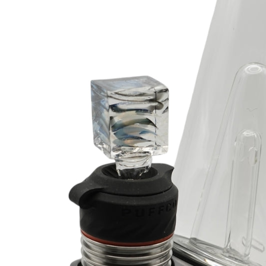 Gem Cup Glass Puffco Faceted Cube Joystick