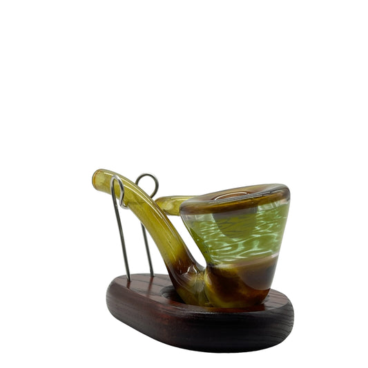 Algae Glass Hand Pipe