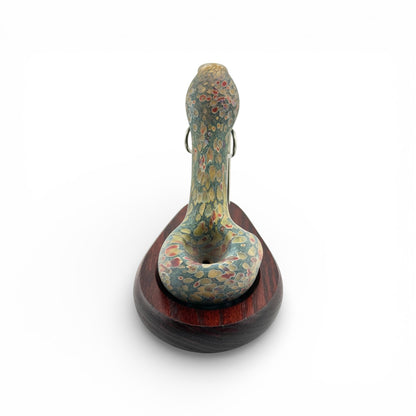 Stone Tech Glass Hand Pipe