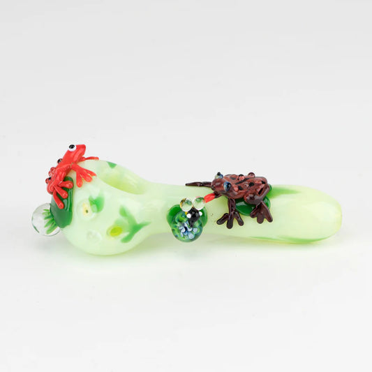 Empire Glassworks Ribbit Hand Pipe