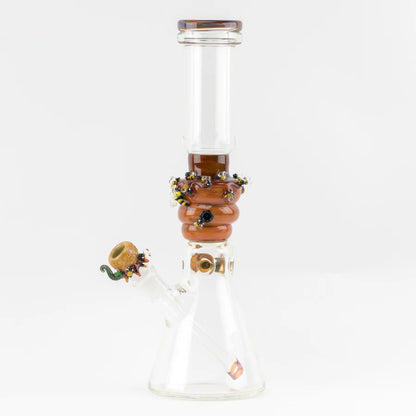 Empire Glassworks Save the Bees Beaker