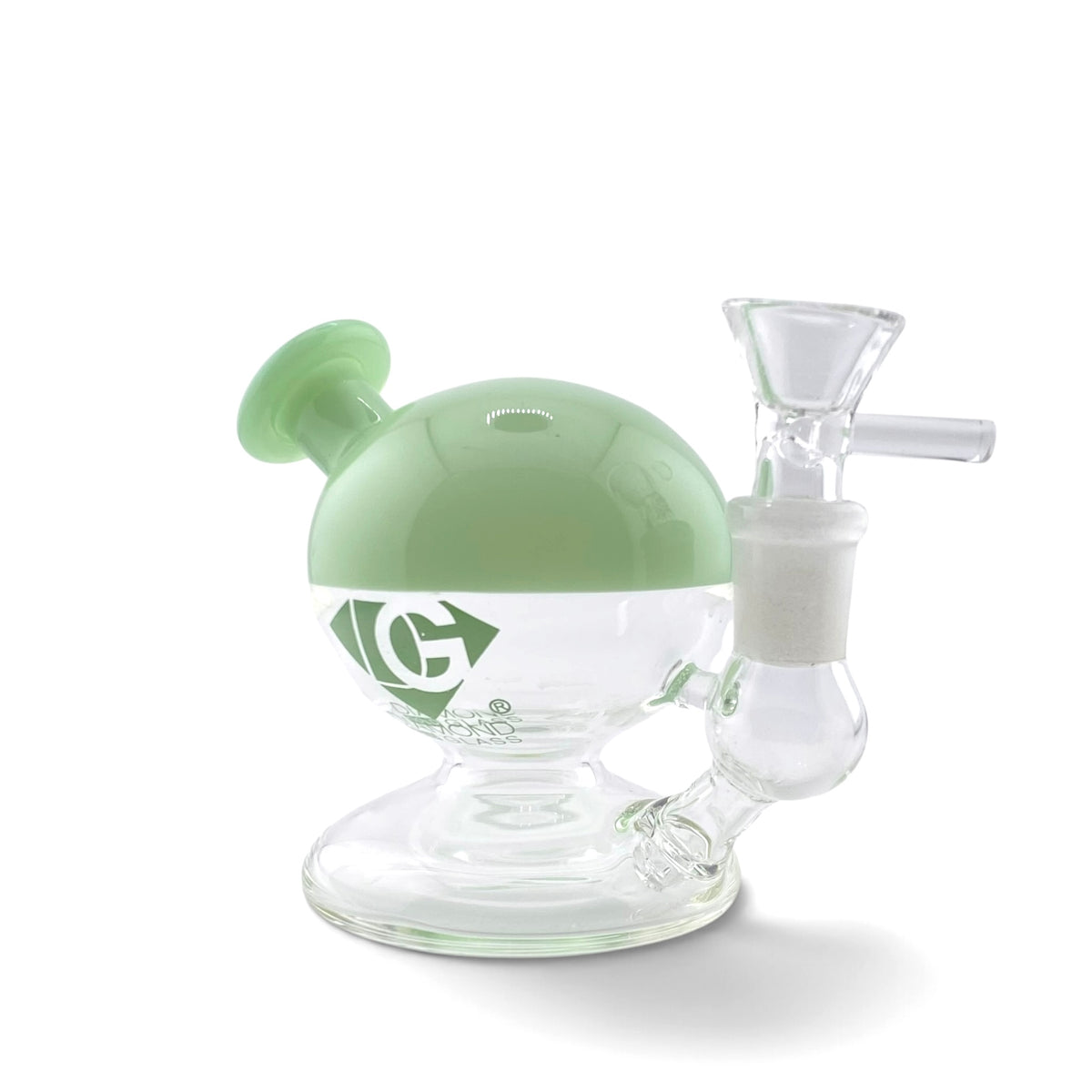 Diamond Glass Mini Dab Rig/ Bubbler