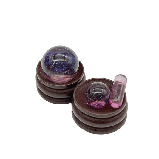 Drewbie Glass 3pc Slurper Set