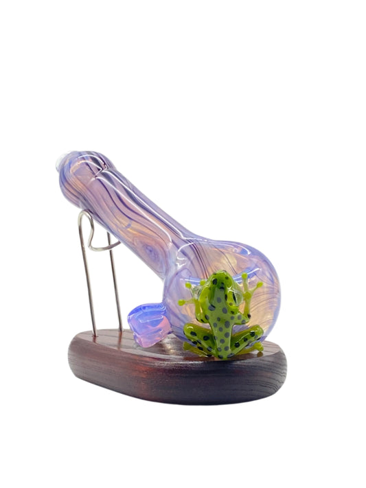 Stoney Chicken Frog Hand Pipe