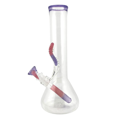 Emperial Glass Sour Worms Beaker