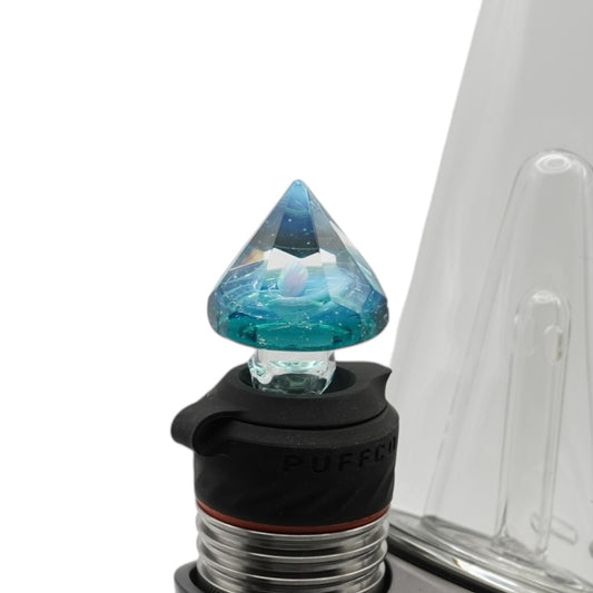 Gem Cup Glass Puffco Fully Faceted Joystick