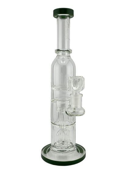 Monark Glass Triple Perk Tube