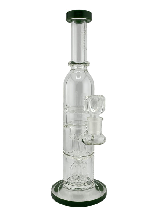 Monark Glass Triple Perk Tube