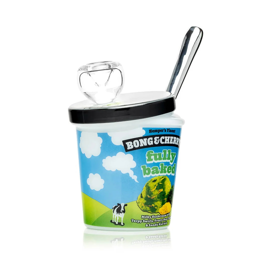Hemper Bong & Cherry's Ice Cream Bong