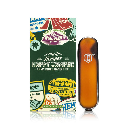 Hemper Happy Camper Army Knife Hand Pipe