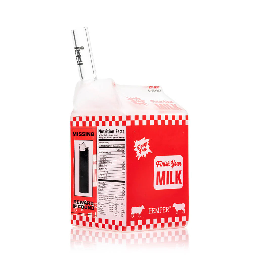 Hemper Milk Carton Bong