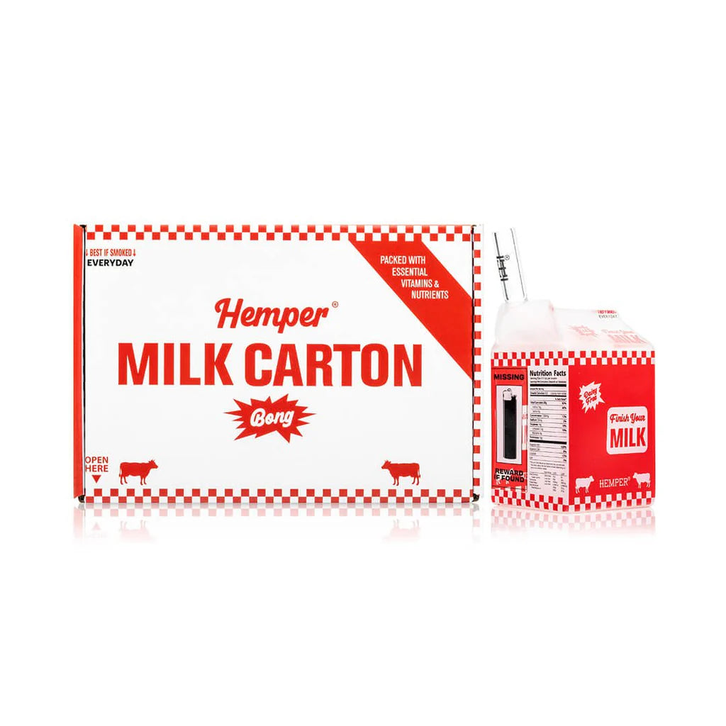 Hemper Milk Carton Bong