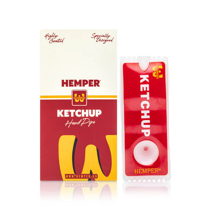 Hemper Weedonalds's Ketchup Packet Hand Pipe