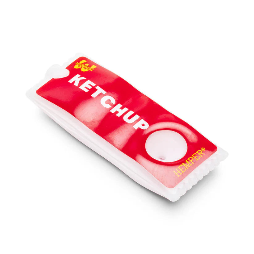 Hemper Weedonalds's Ketchup Packet Hand Pipe