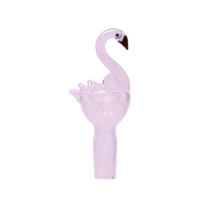 Human Grade Flamingo 14mm Flower Bowl