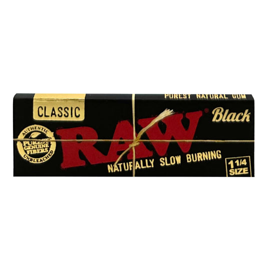 Raw Classic Black 1 1/4