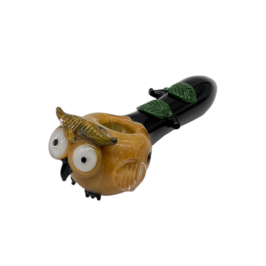 Empire Glassworks Owl Hand Pipe