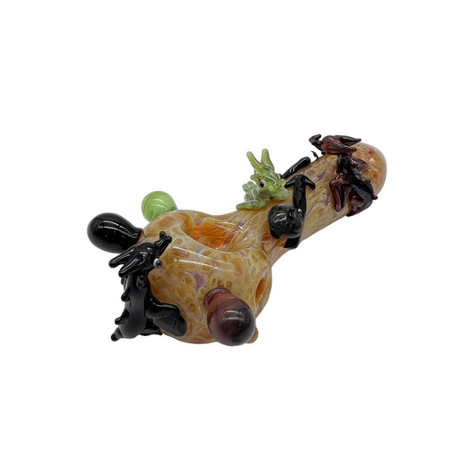 Empire Glassworks Dragon Hand Pipe