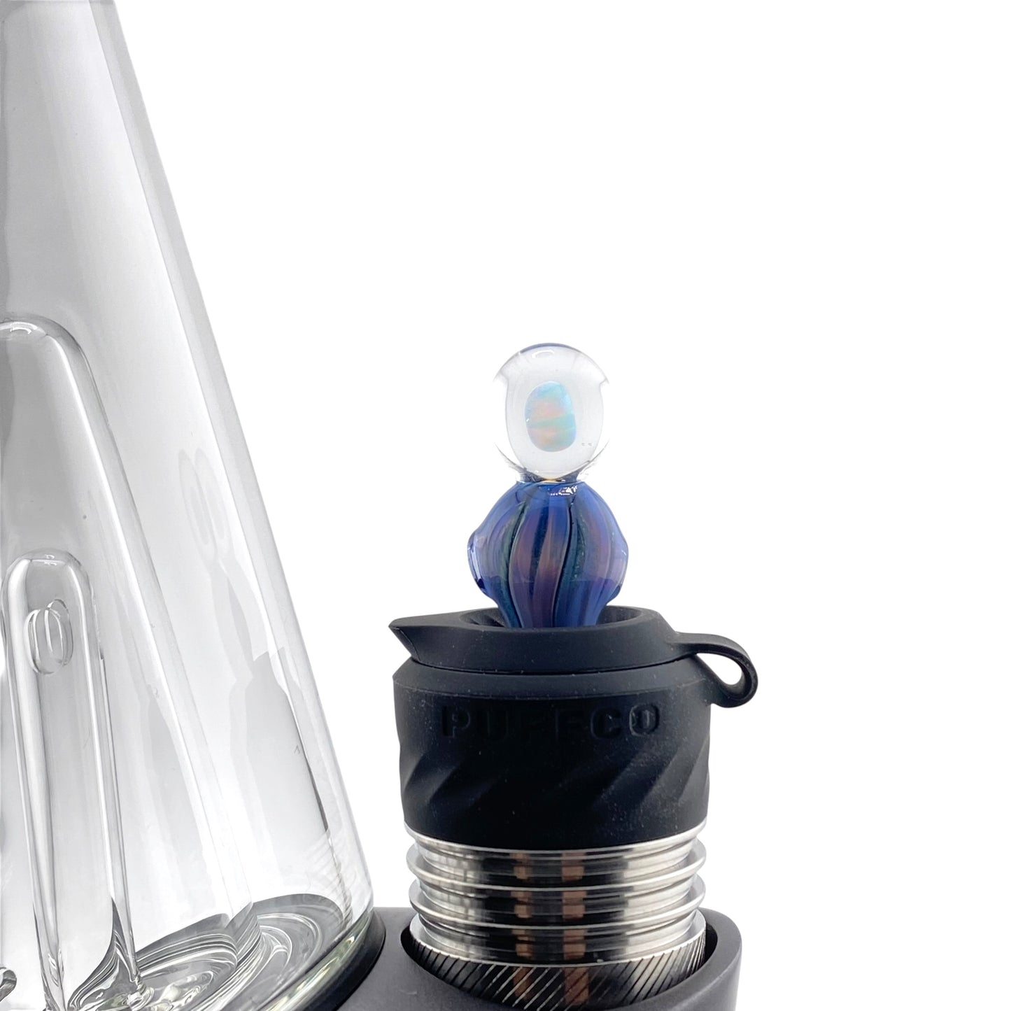 Indo Glass X Geoffmade Puffco Peak 3DXL Opal Joystick