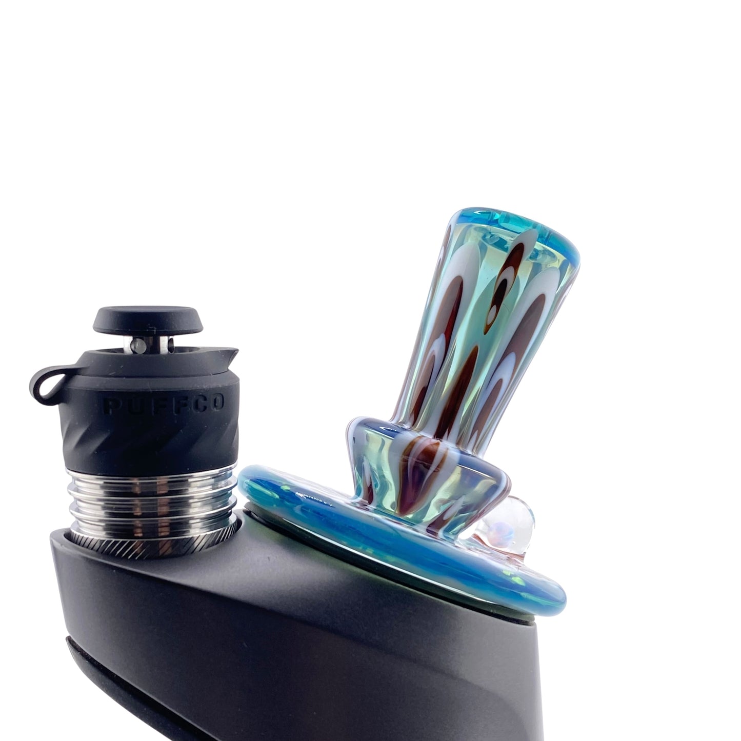 Indo Glass X Geoffmade Puffco Peak Attachment (Dry)