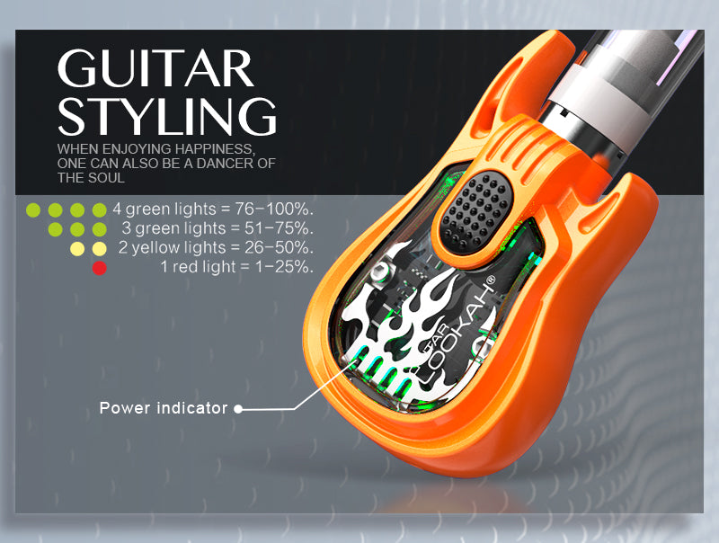 Lookah Guitar 510 Voltage Battery