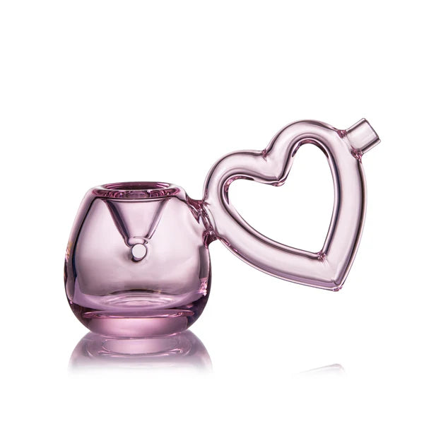 MJ Arsenal Love Handle Heart Hand Pipe