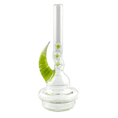 Magizle Clear Straw with Color Horn Peak Attachment (Dry)