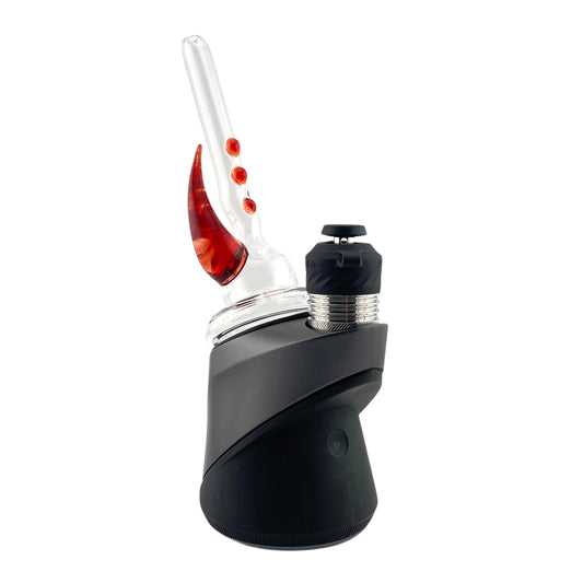 Magizle Clear Straw with Color Horn Peak Attachment (Dry)