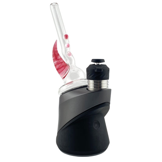 Magizle Clear Straw with Color Horn Peak Attachment (Dry)