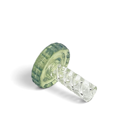 Nib Glass Colored Dr. Dabber Switch 2 Spinner Cap