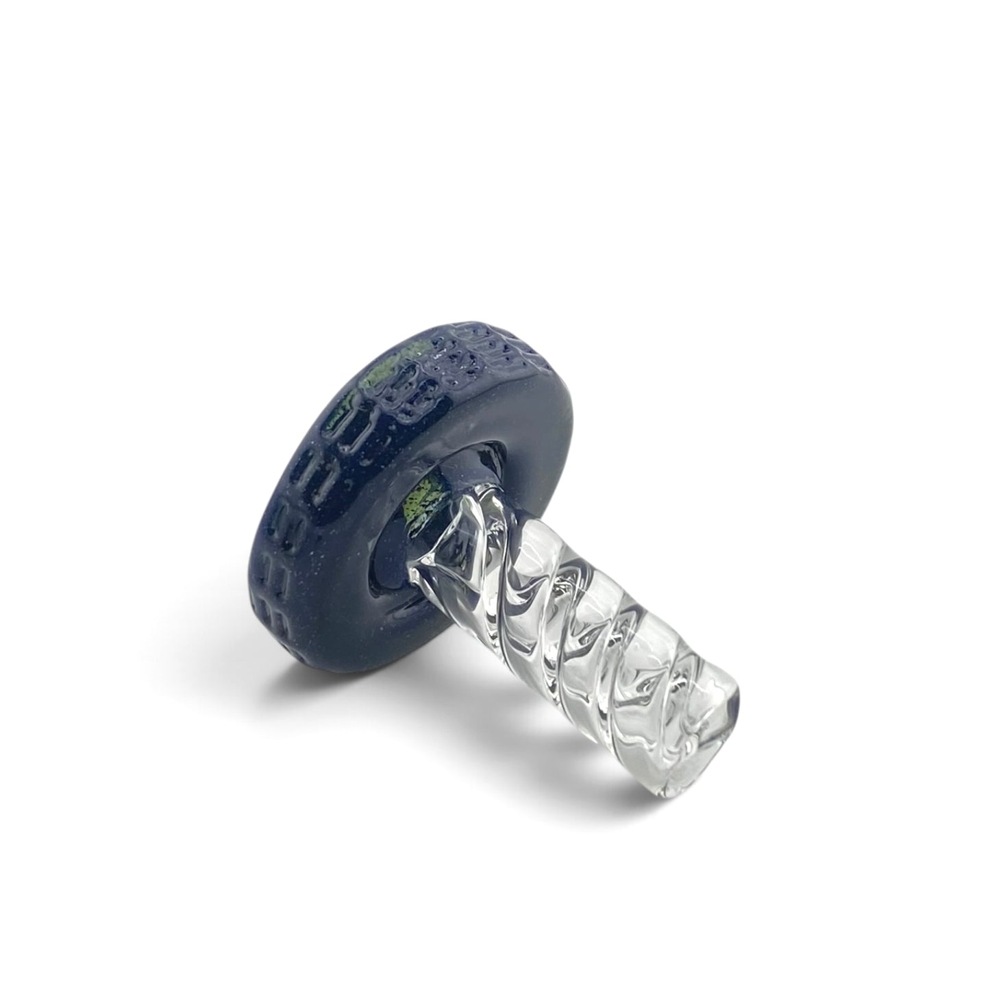 Nib Glass Colored Dr. Dabber Switch 2 Spinner Cap