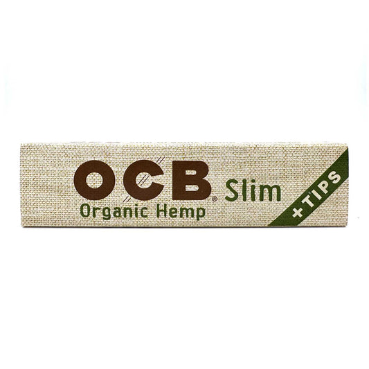 OCB Organic Hemp Paper + Tips